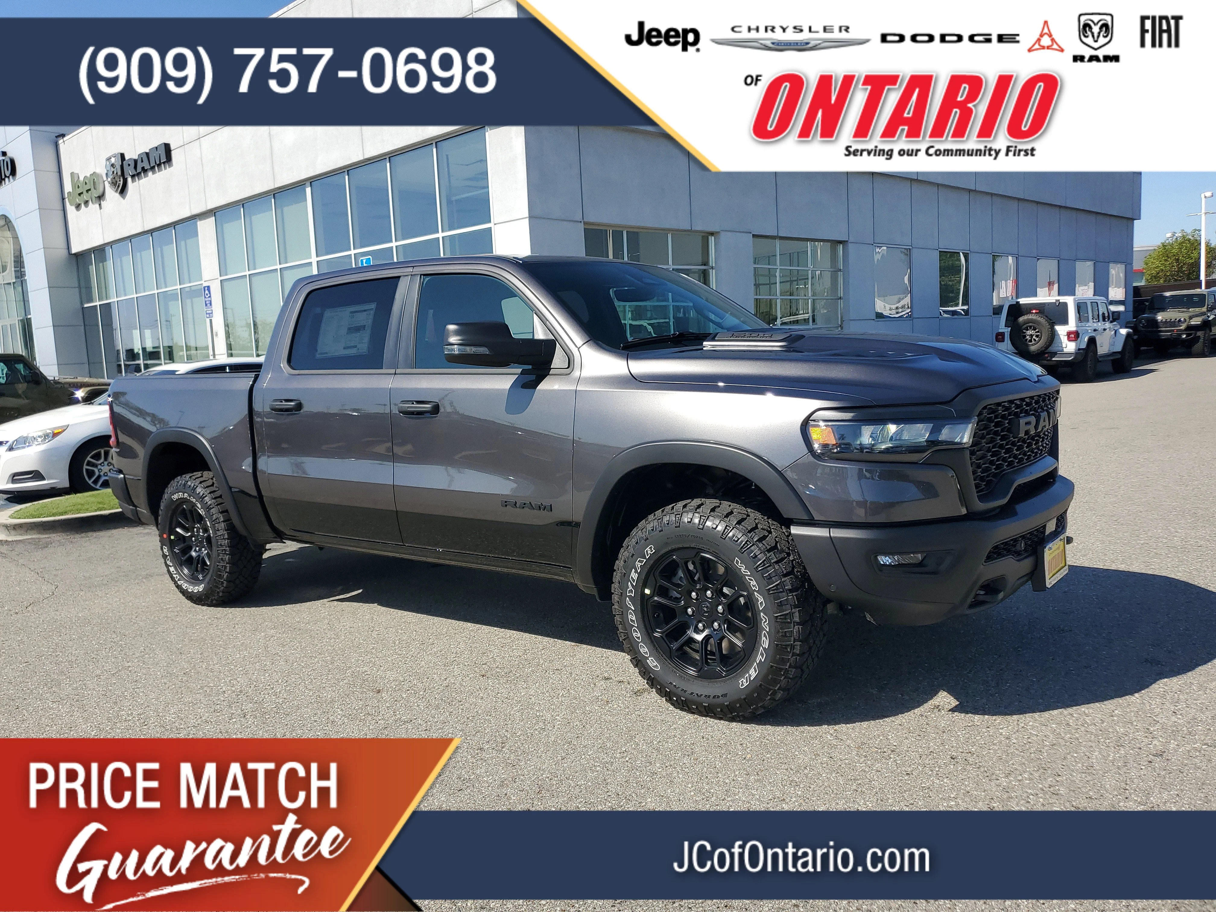 New 2026 Granite Crystal Metallic Clear-Coat Exterior Paint RAM Rebel image 1