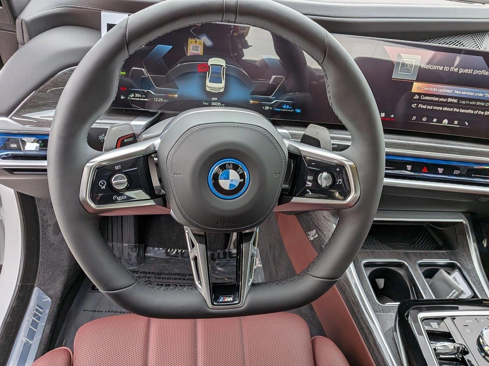 Used 2026 Mineral White Metallic BMW 750e xDrive image 11