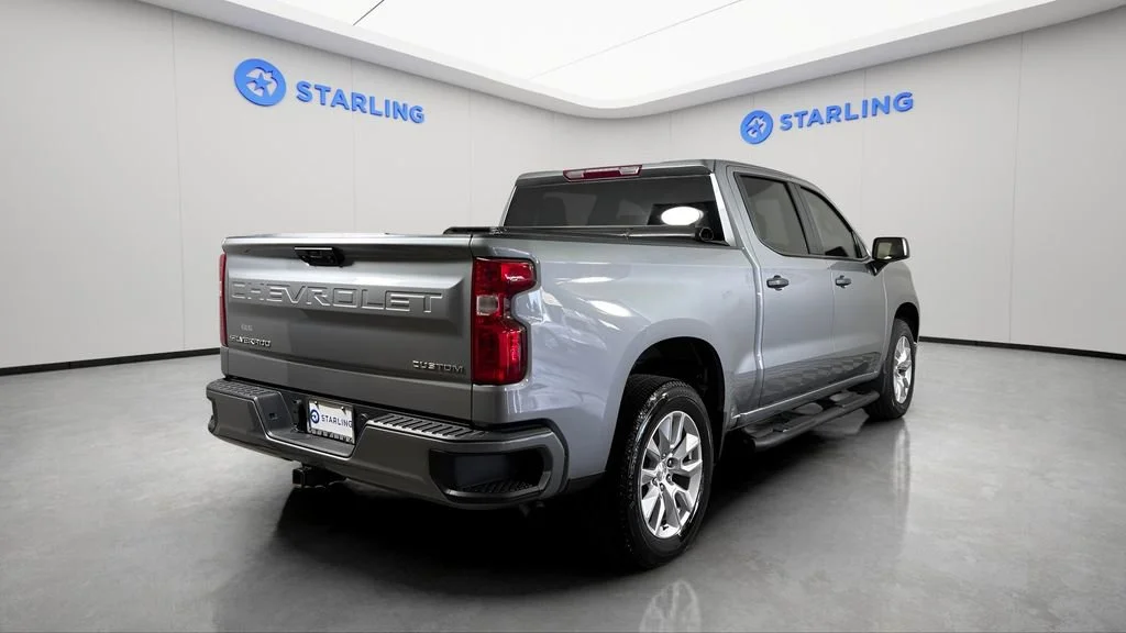 Used 2024 Sterling Gray Metallic Chevrolet Custom image 8