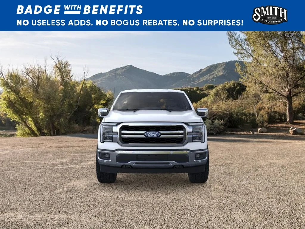 New 2026 Star White Metallic Tri-Coat Ford Lariat® image 7