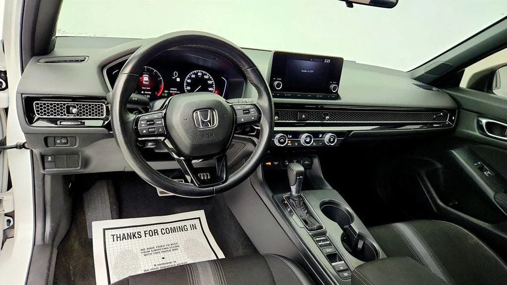 Used 2025 Platinum White Pearl Honda Sport CVT image 11