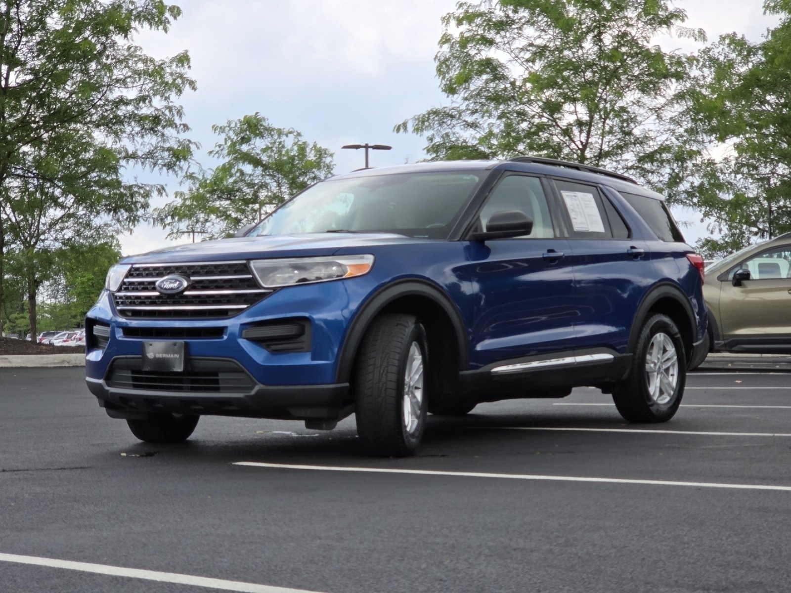 Used 2021 Blue Metallic Ford XLT image 16