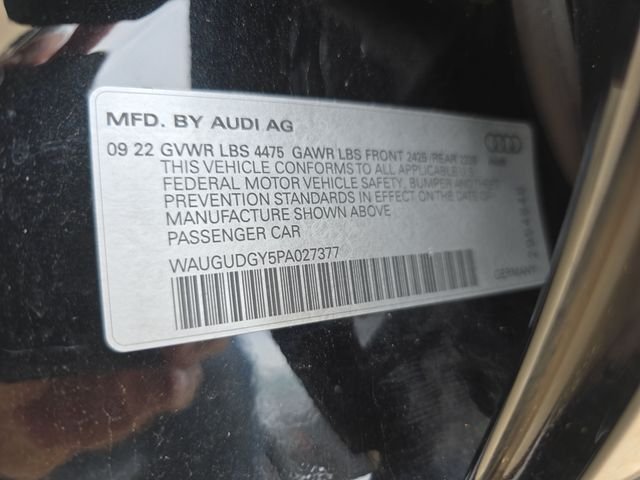 Used 2023 Black Audi 40 Premium image 37