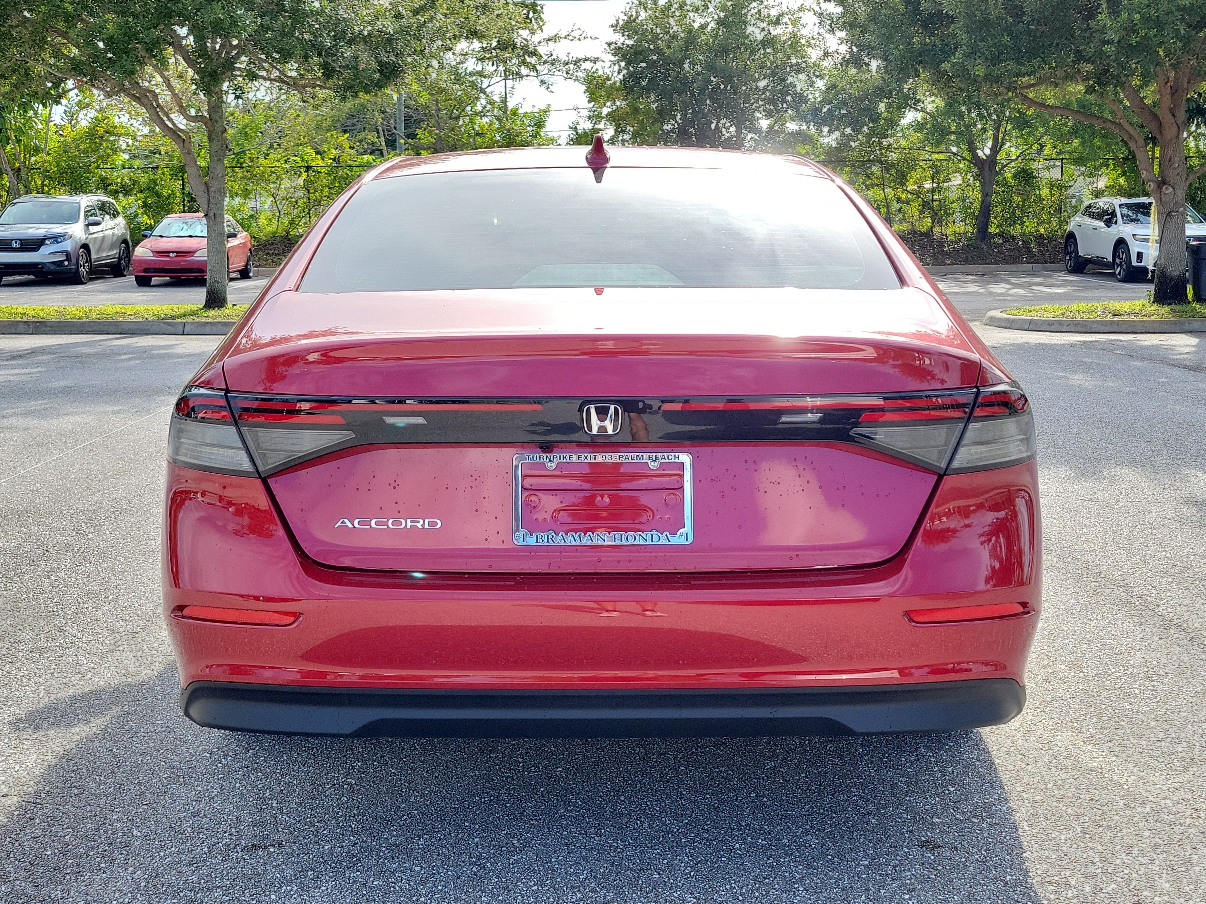 New 2026 Radiant Red Metallic Honda LX image 5