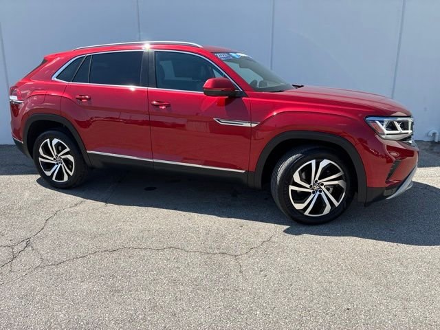 Certified 2022 Volkswagen Atlas Cross Sport SEL with VIN 1V2BC2CA1NC219604 for sale in Kansas City