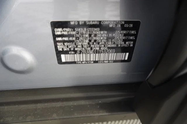 New 2026 ICE SILVER METALLIC Subaru Wilderness image 12