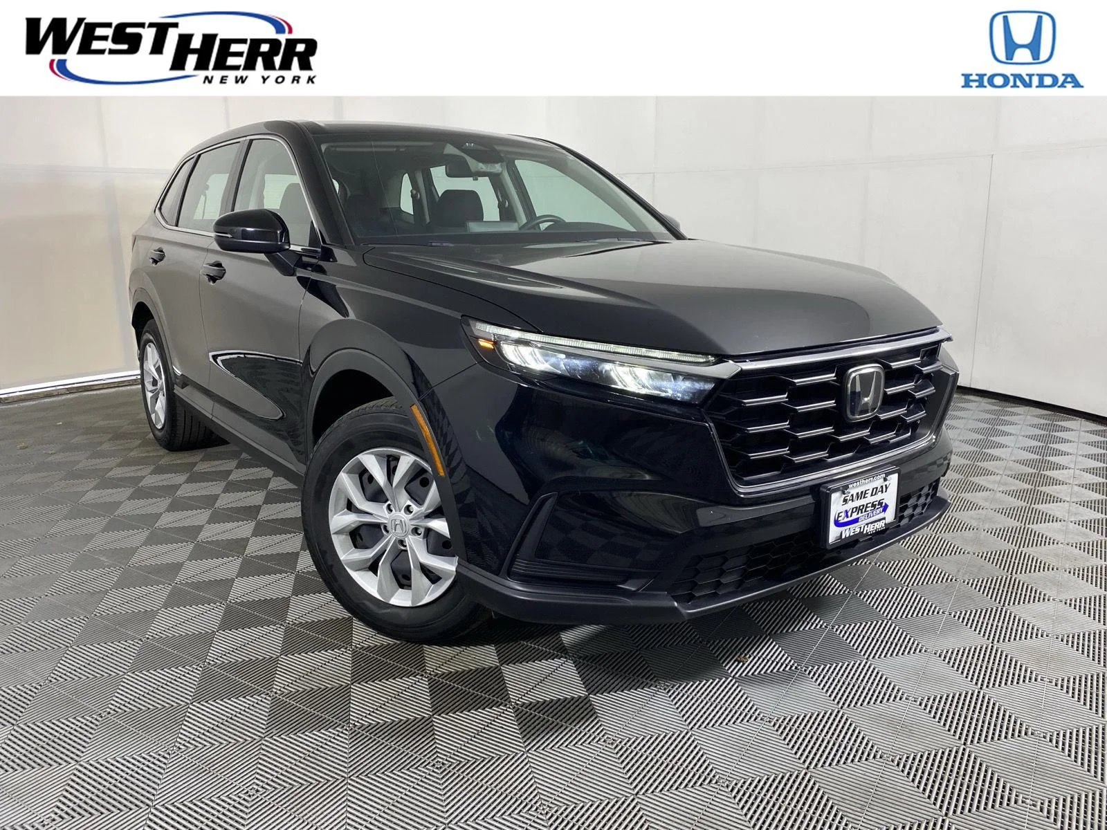 Used 2024 Crystal Black Pearl Honda LX image 1