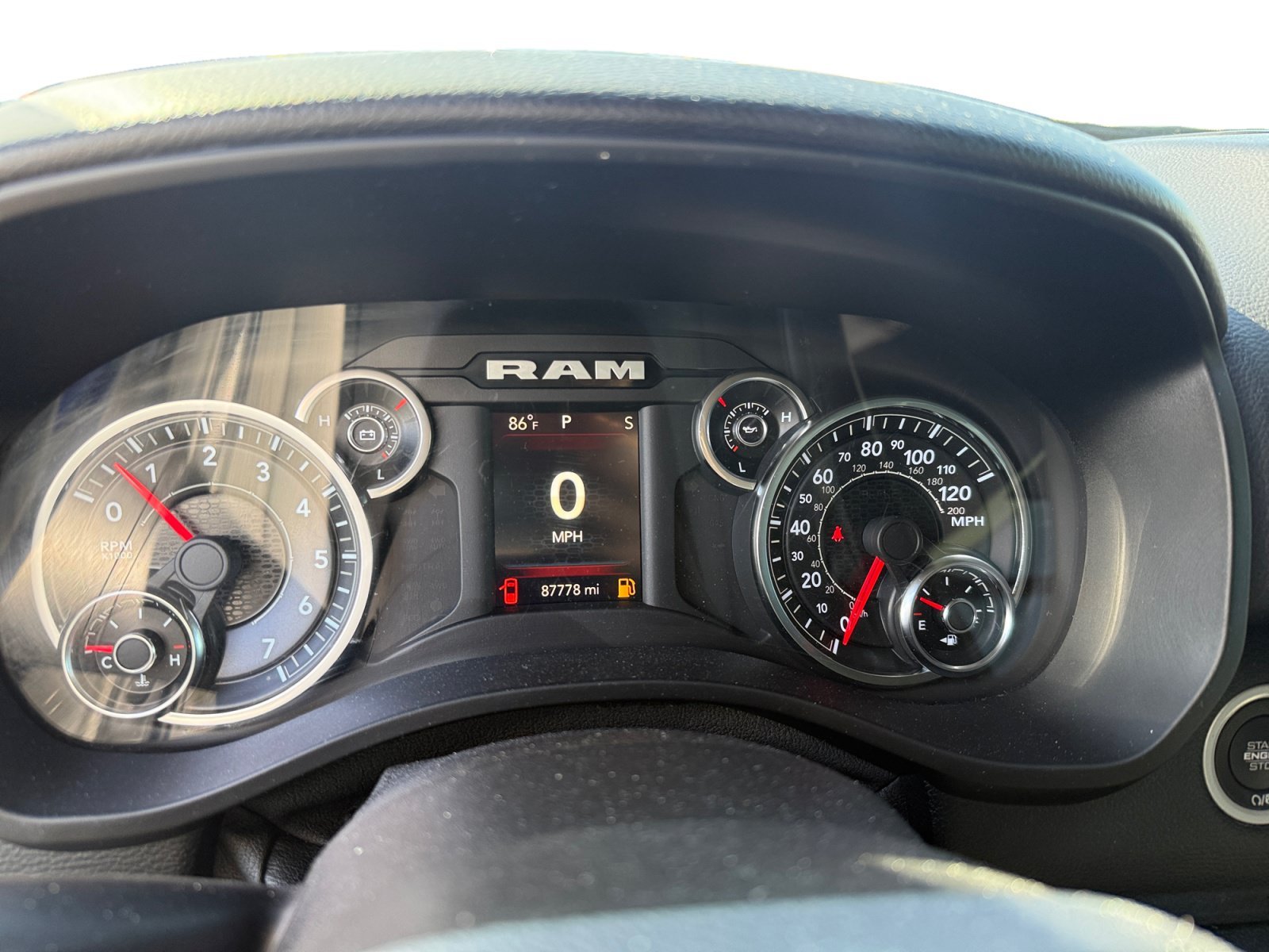 Used 2022 Patriot Blue Pearlcoat Ram Big Horn/Lone Star image 11