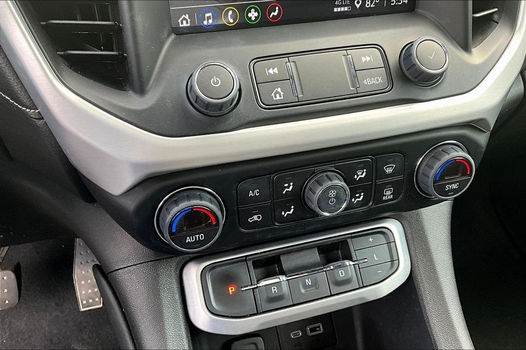 Used 2023 Ultra Blue Metallic GMC SLE image 26