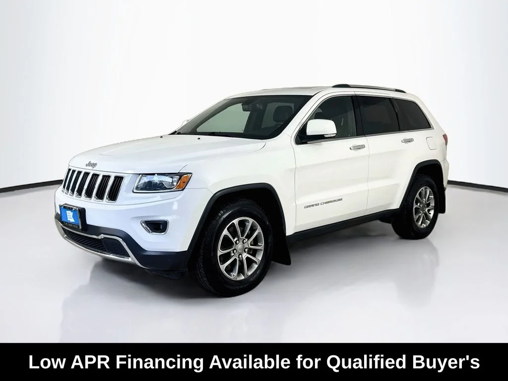 Used 2014 Bright White Clearcoat Jeep Limited image 3