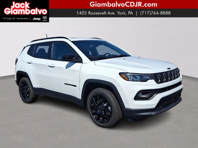New 2025 White Jeep Latitude image 1