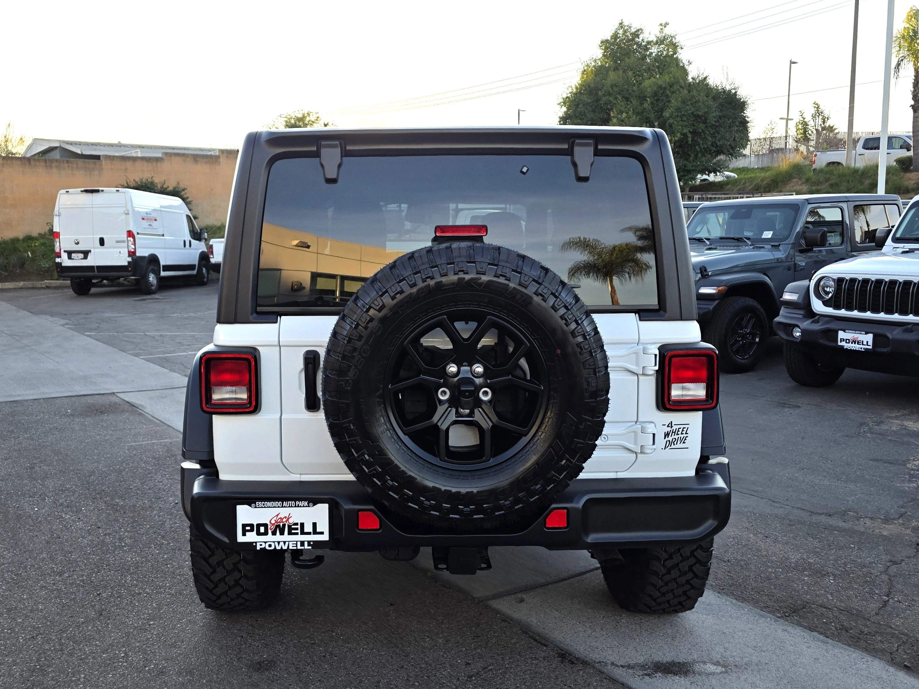 New 2026 Bright White Clearcoat Jeep Willys image 4