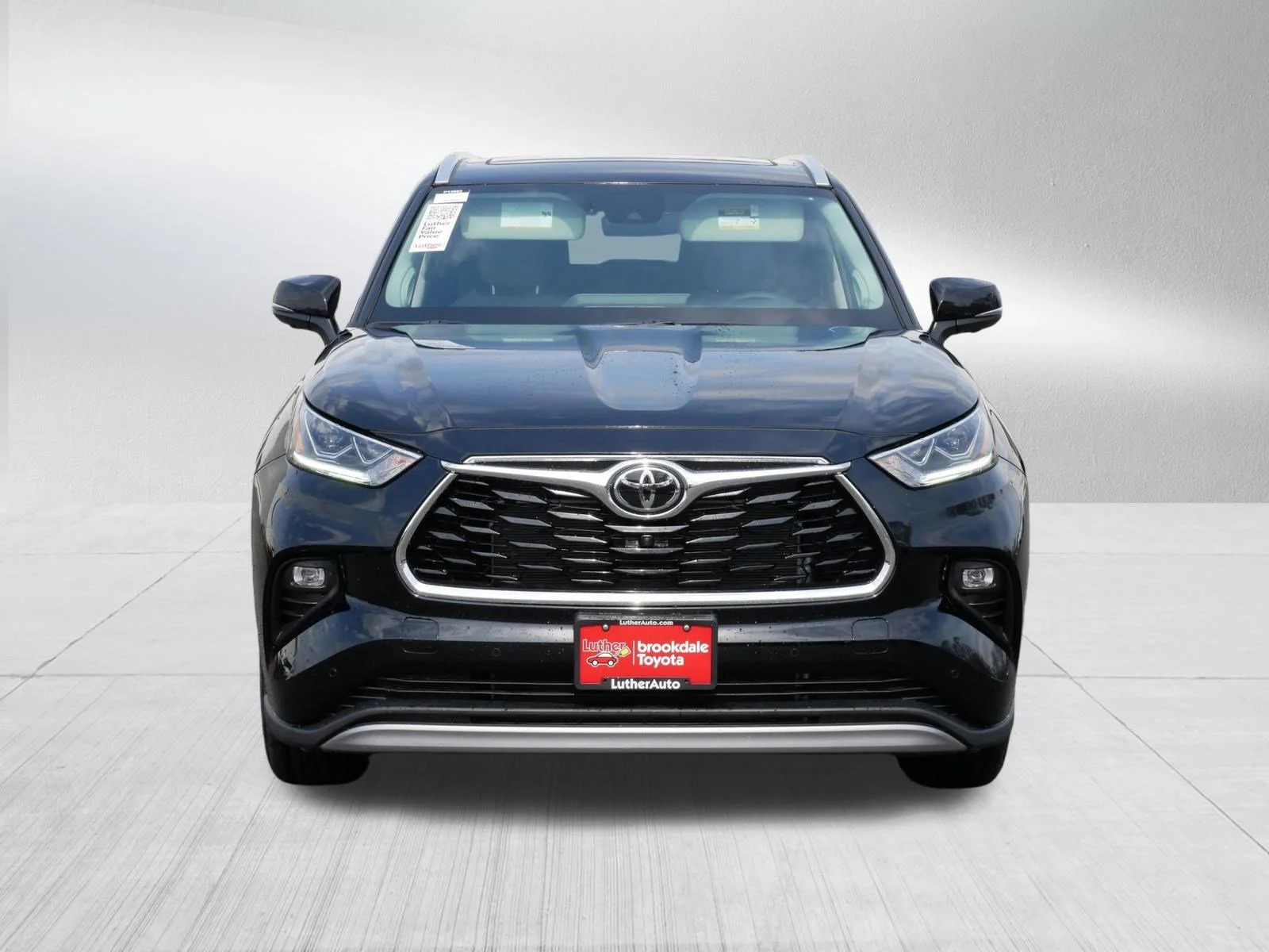 Certified 2026 Toyota Highlander Platinum with VIN 5TDKDRBH3TS598882 for sale in Brooklyn Center, Minnesota