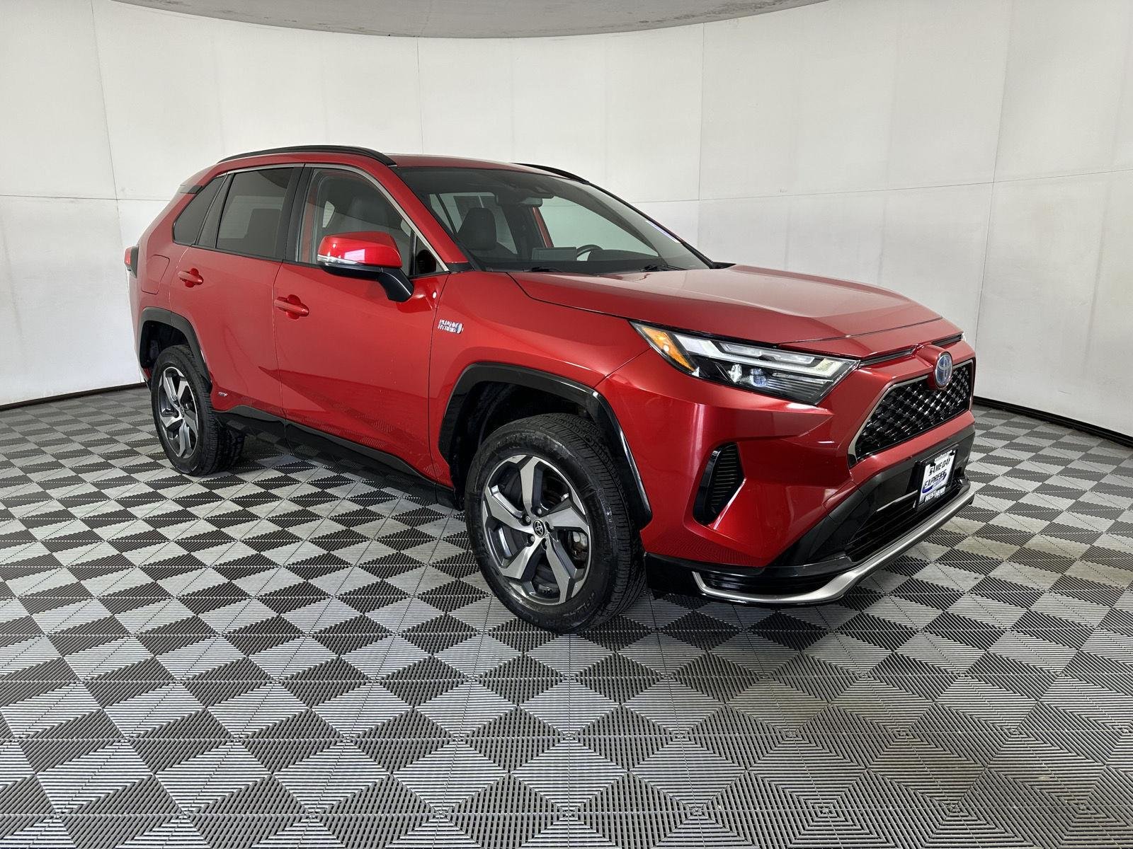 Certified Used 2022 Supersonic Red Toyota SE image 13