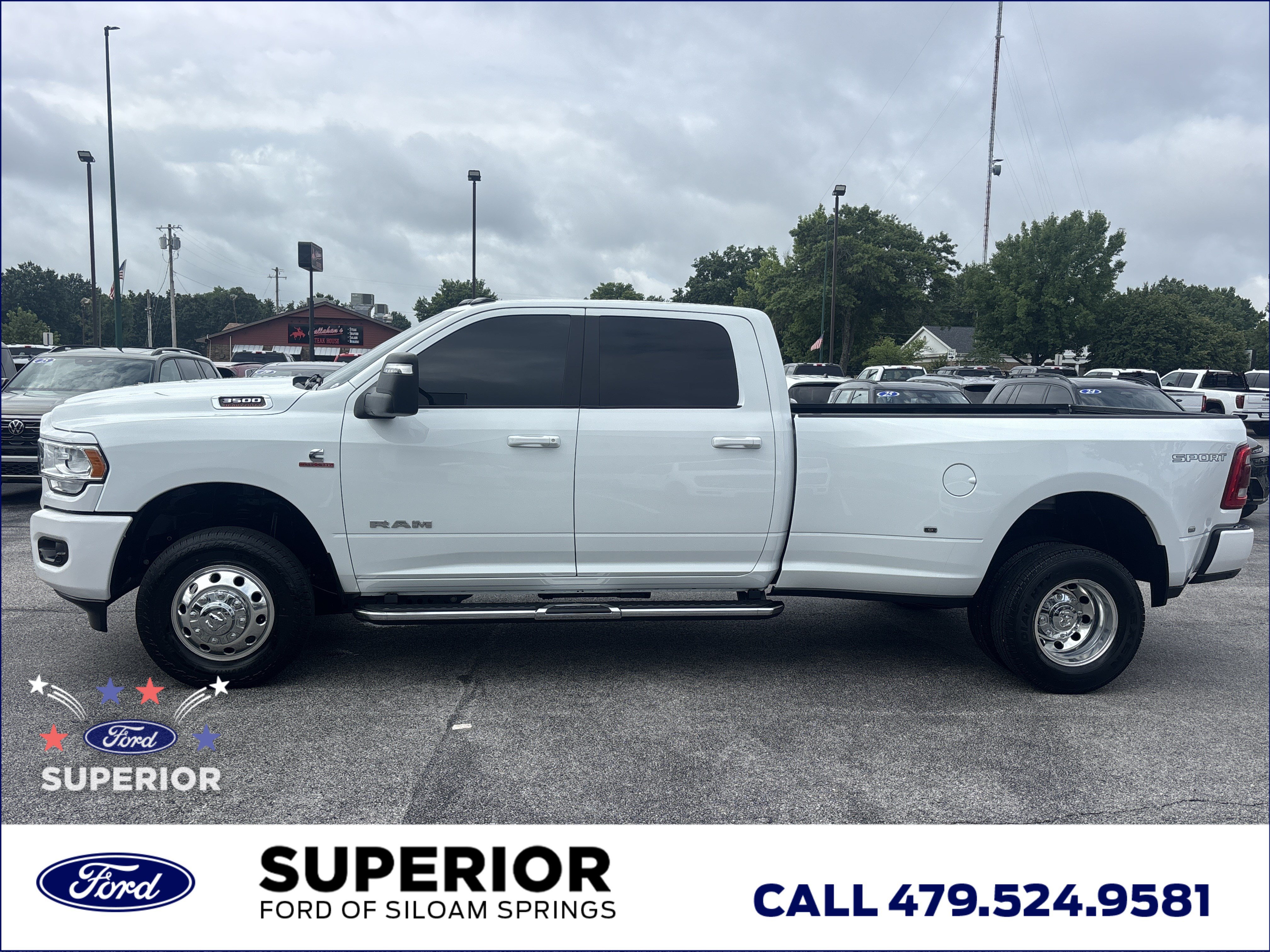 Used 2024 Bright White Clearcoat Ram Big Horn image 11