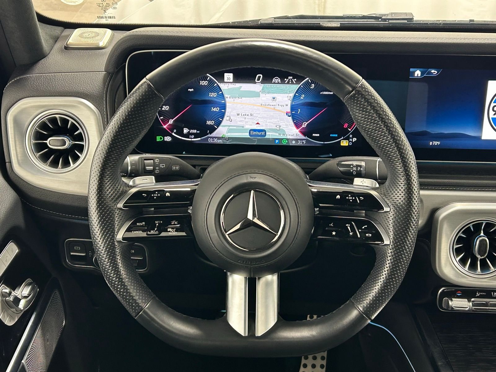 Used 2025 Obsidian Black Metallic Mercedes-Benz G 550 image 13