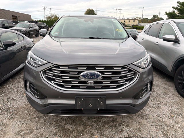Used 2021 Carbonized Gray Metallic Ford Titanium image 2