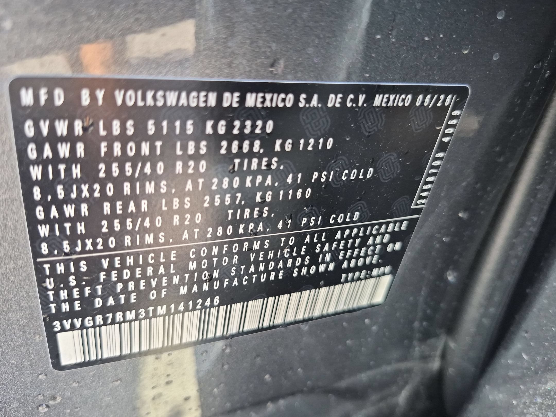 New 2026 Platinum Gray Metallic Volkswagen SE R-Line Black image 16