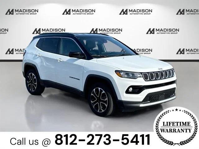 Certified Used 2024 White Jeep Limited image 3