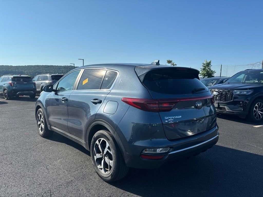 Used 2020 Blue Kia LX image 5
