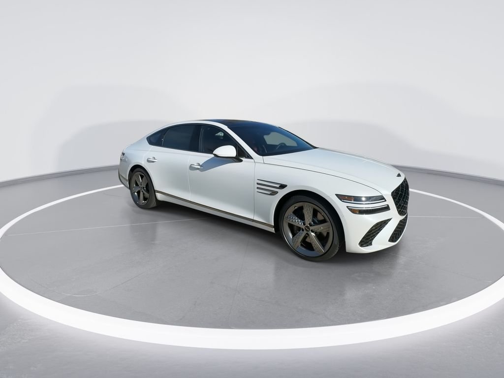 New 2026 White Genesis 3.5T SPORT PRESTIGE image 2