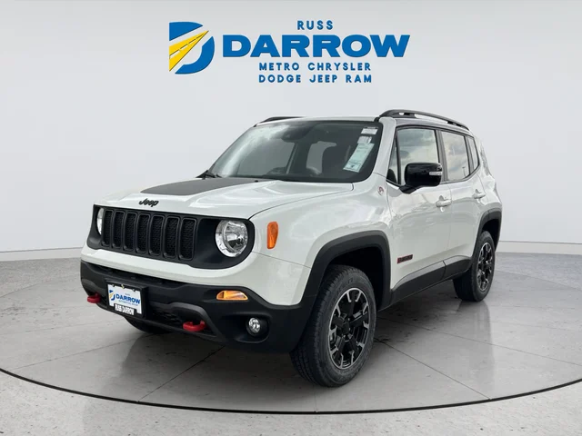 Used 2023 White Jeep Trailhawk image 1