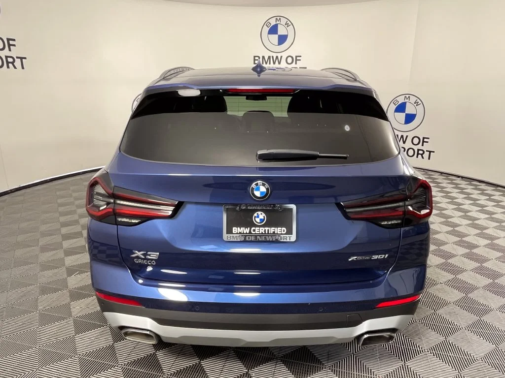 Certified Used 2024 Blue Metallic BMW xDrive30i image 12