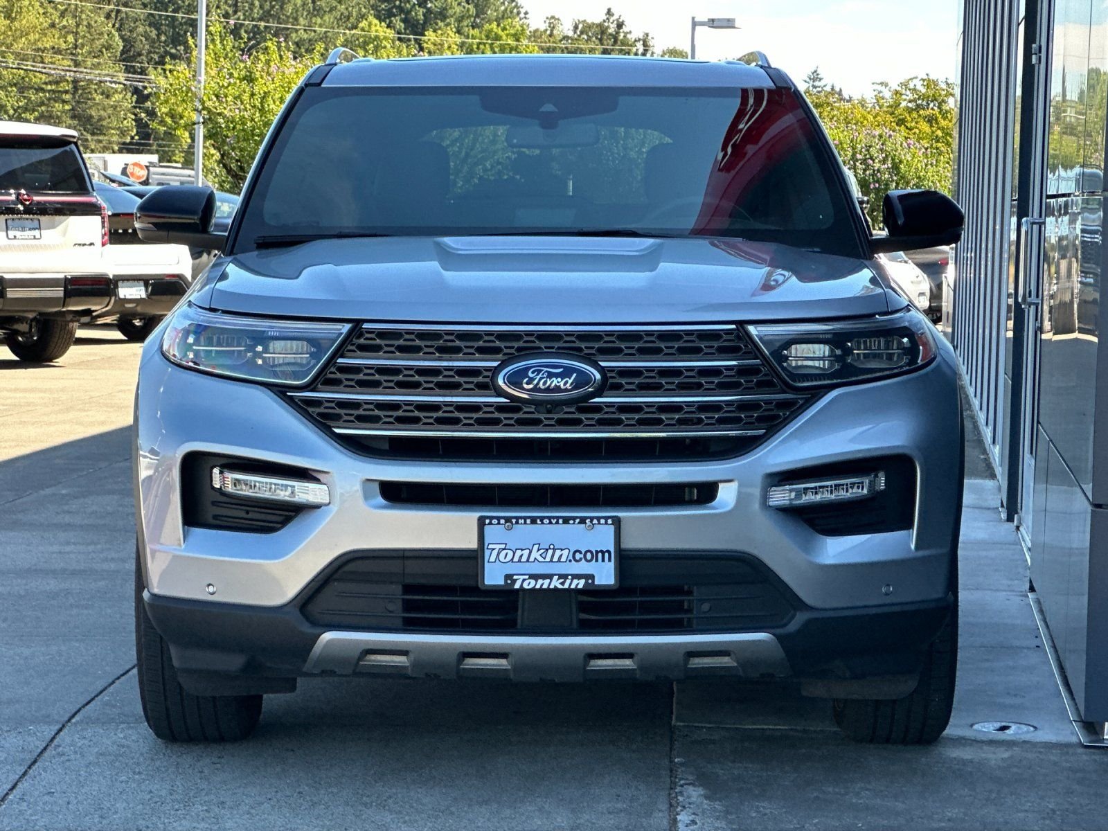 Used 2021 Silver Metallic Ford King Ranch image 8