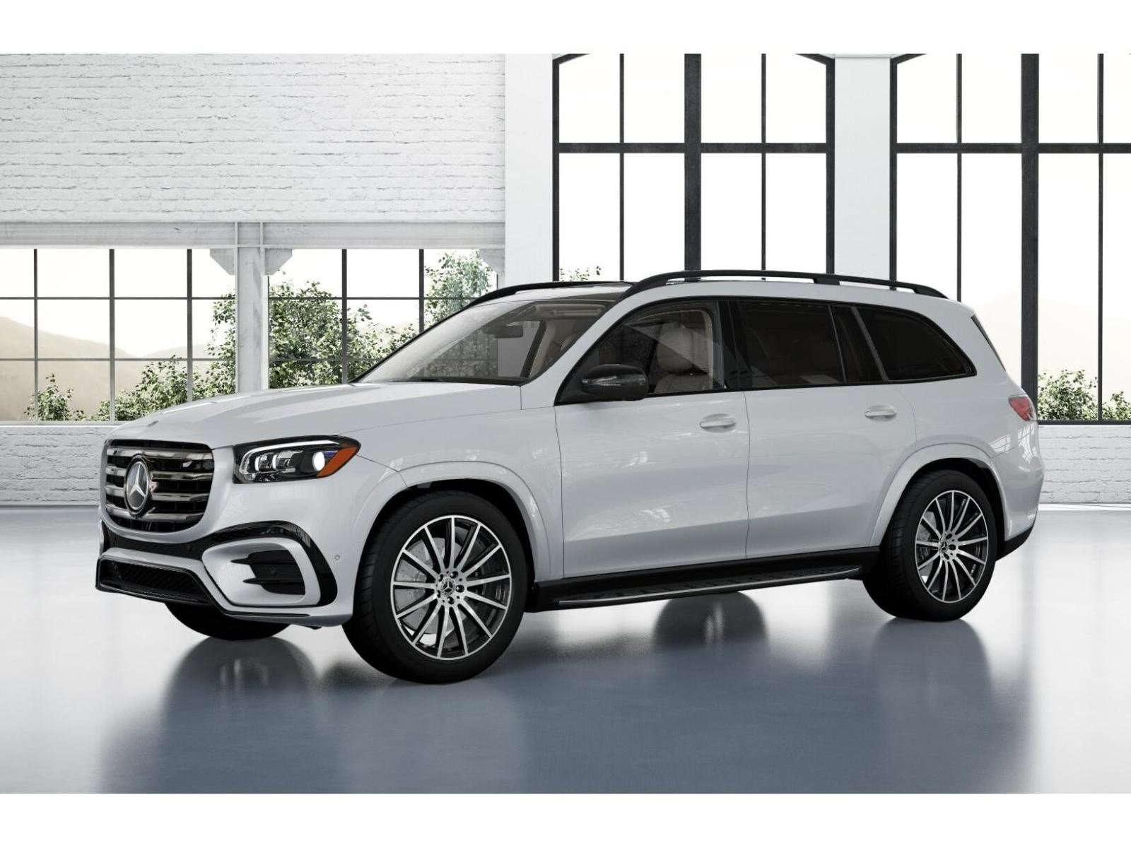New 2026 MANUFAKTUR Moonlight White Metallic Mercedes-Benz GLS 450 4D Sport Utility 4MATIC® image 39