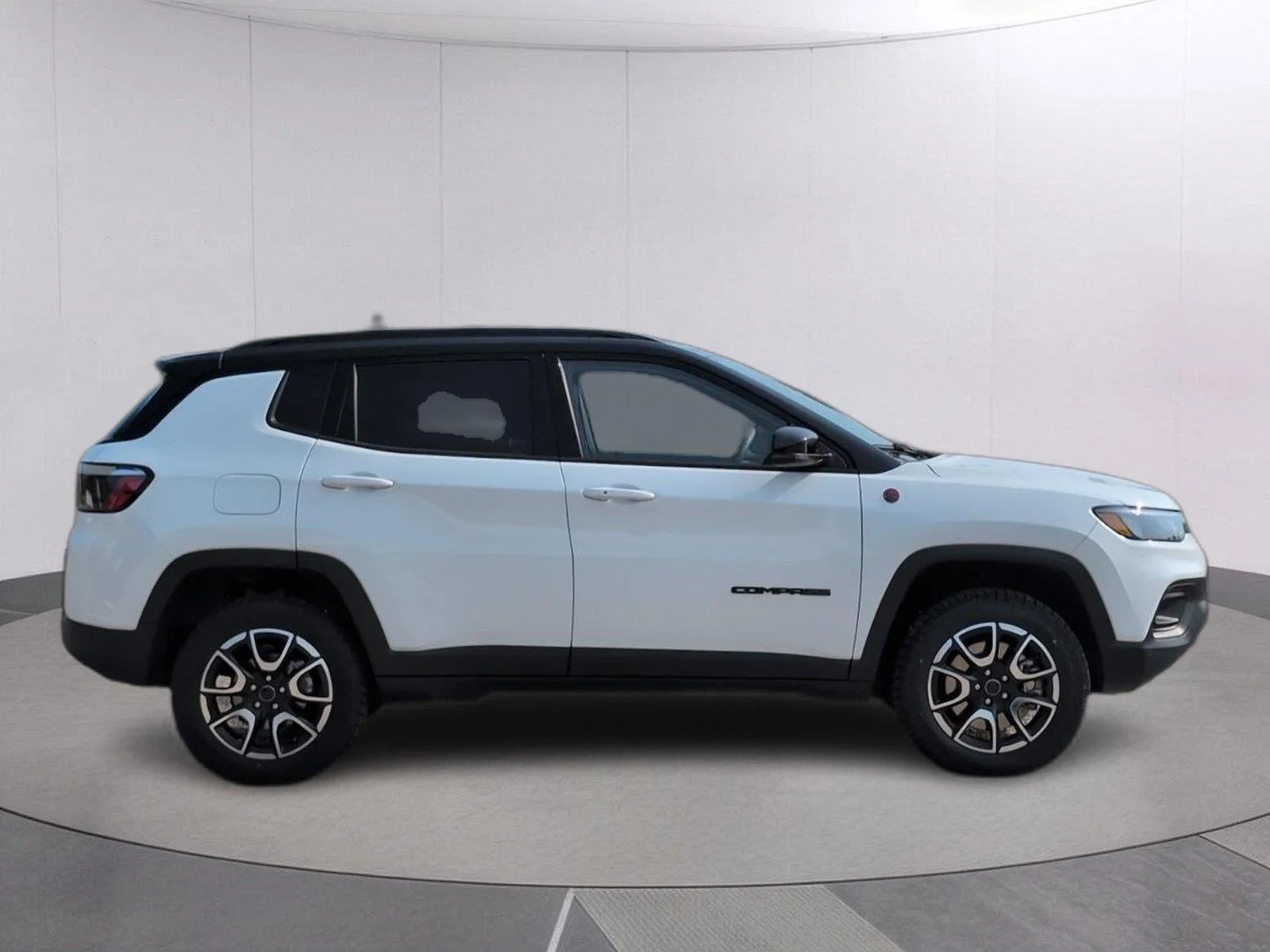Used 2025 Bright White Clearcoat Jeep Trailhawk image 8