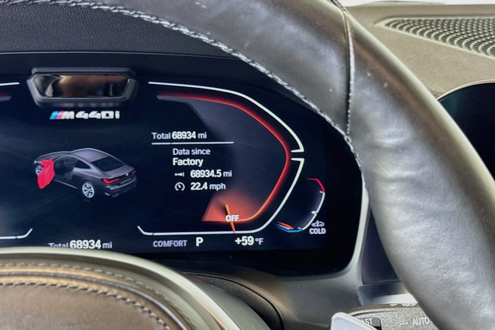 Used 2021 Arctic Race Blue Metallic BMW M440i xDrive image 12