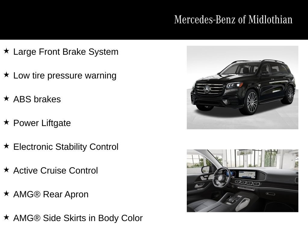 New 2026 Obsidian Black Metallic Mercedes-Benz GLS 450 image 58