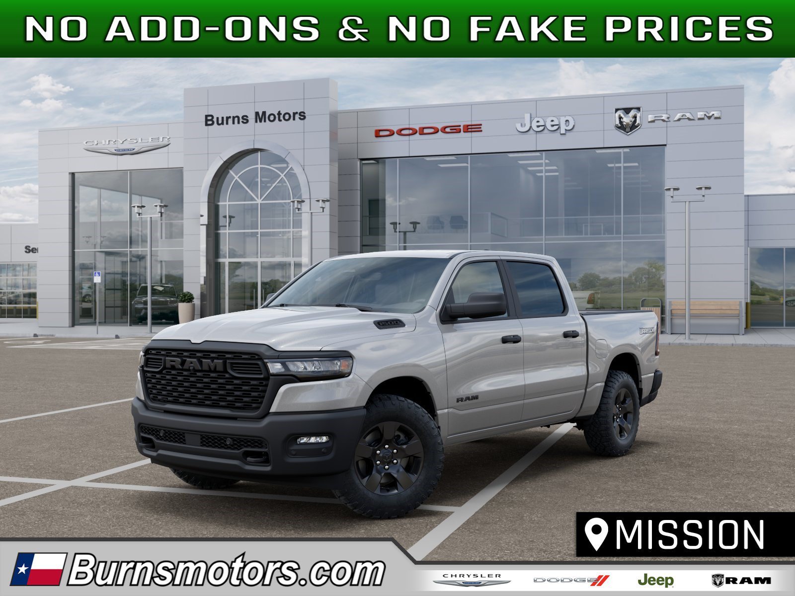 New 2026 Silver Zynith Exterior Paint RAM Warlock image 1