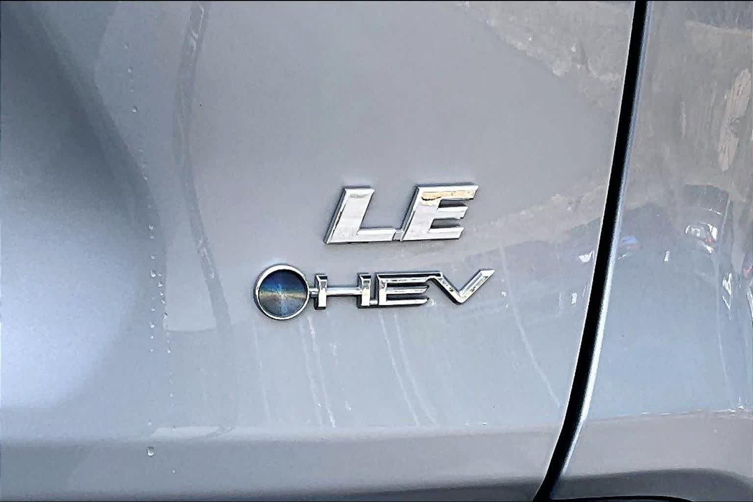 Certified Used 2025 Silver Sky Metallic Toyota Hybrid LE image 10