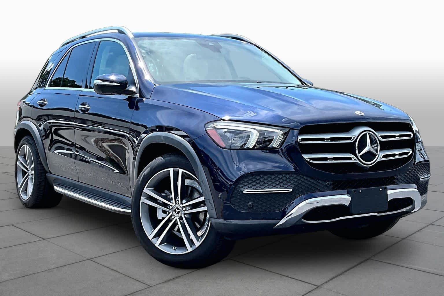 Used 2022 Lunar Blue Metallic Mercedes-Benz GLE 350 image 3