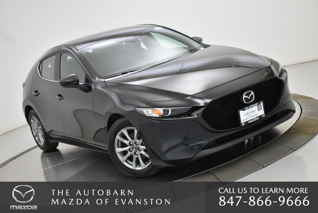 Certified 2023 Mazda Mazda3 S with VIN JM1BPAJM1P1621229 for sale in Evanston, IL