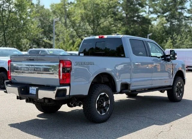 New 2026 Glacier Gray Metallic Tri-Coat Ford F-350® King Ranch® image 4