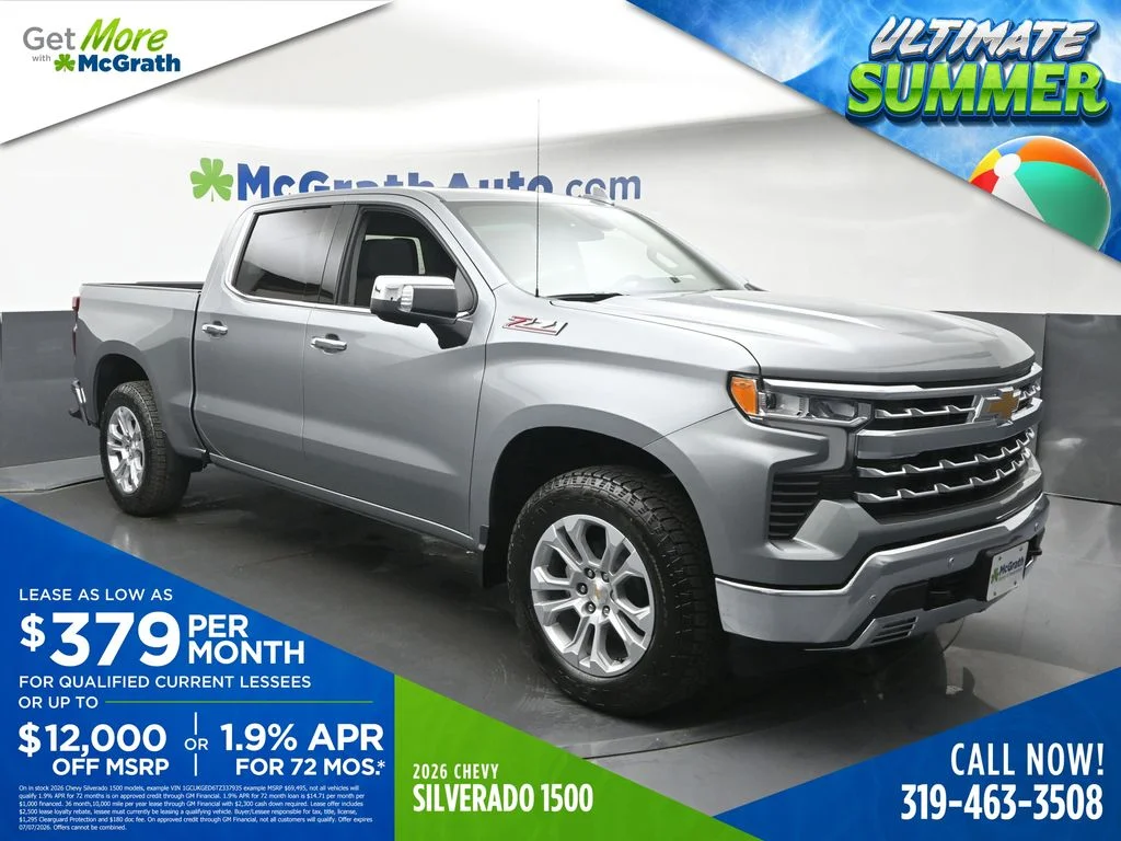 New 2026 Gray Chevrolet LTZ image 1