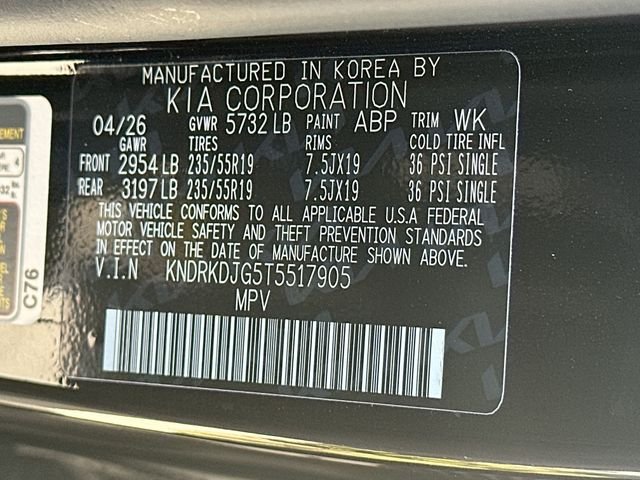 New 2026 Aurora Black Pearl Kia X-Line SX Prestige AWD image 34