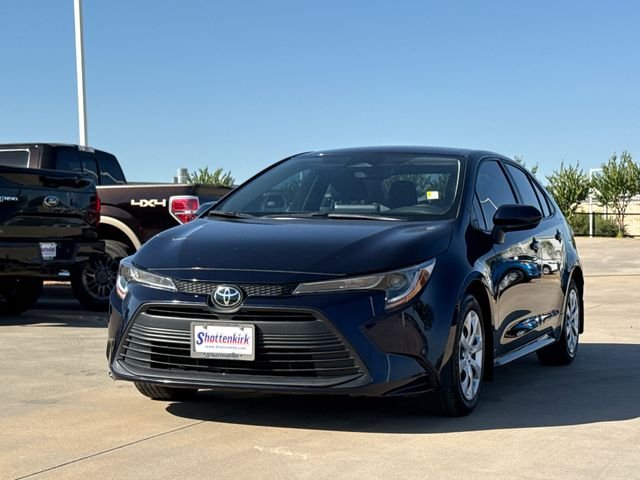 Used 2024 Blue Toyota LE image 3