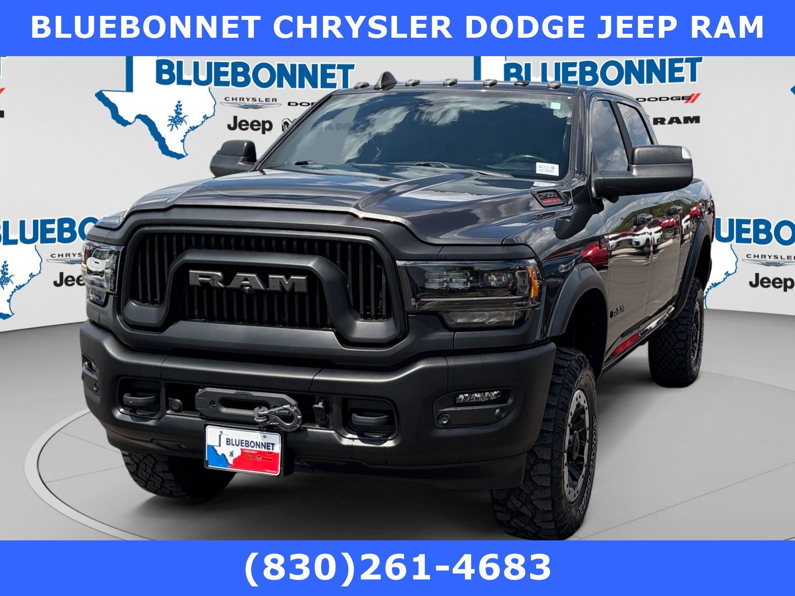 Used 2022 Granite Crystal Metallic Clearcoat Ram Power Wagon image 1