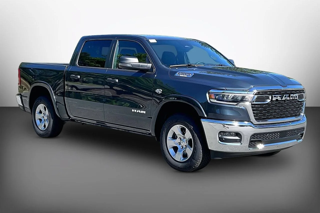 New 2026 Forged Blue Metallic Exterior Paint RAM Big Horn/Lone Star image 1