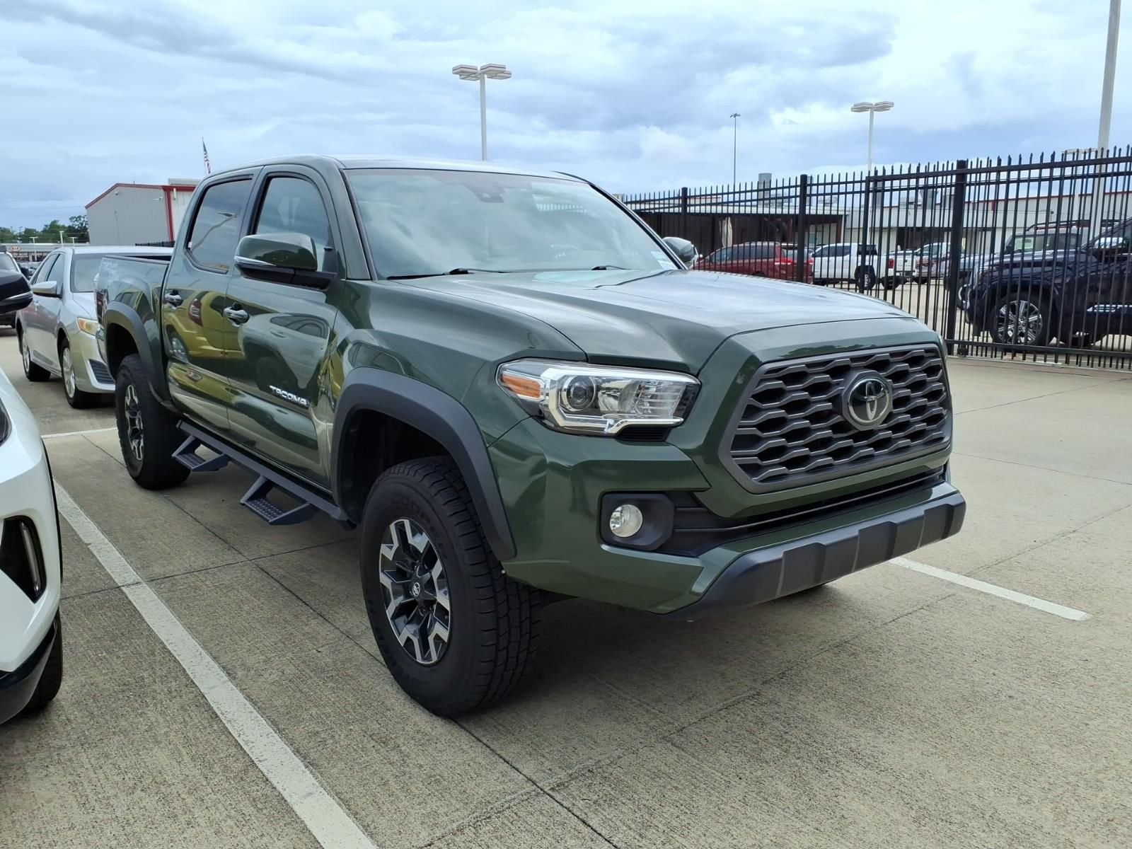 Used 2021 Army Green Toyota TRD Off-Road image 1