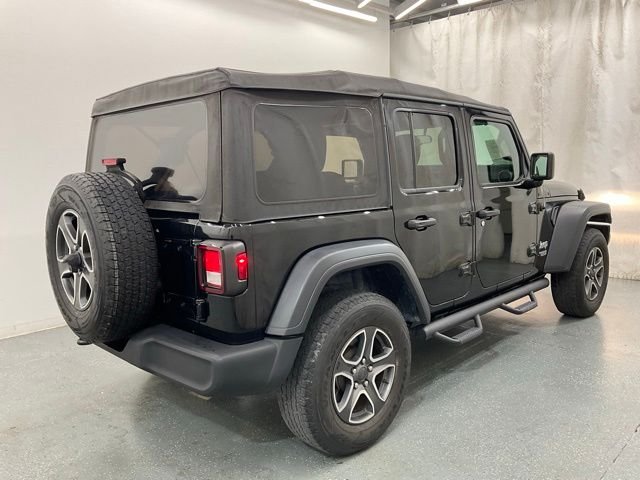 Used 2020 Black Jeep Unlimited Sport S image 7