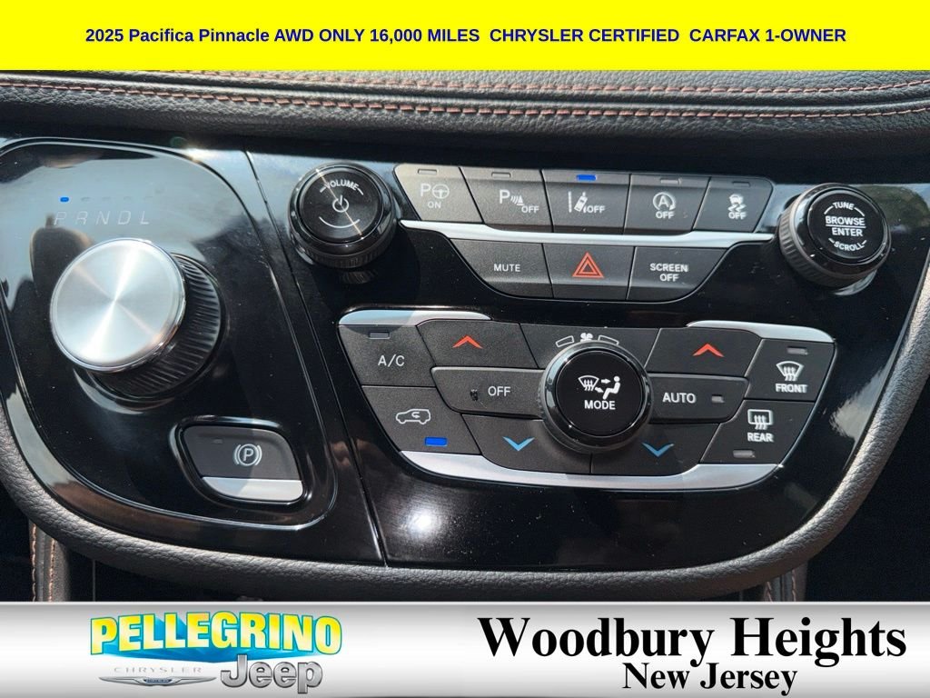 Certified Used 2025 Black Chrysler Pinnacle AWD image 32