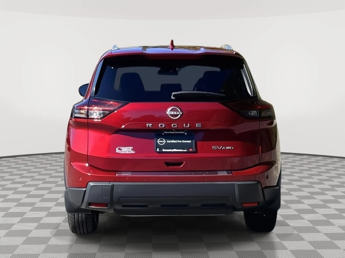 Used 2024 Scarlet Ember Tintcoat Nissan SV image 6