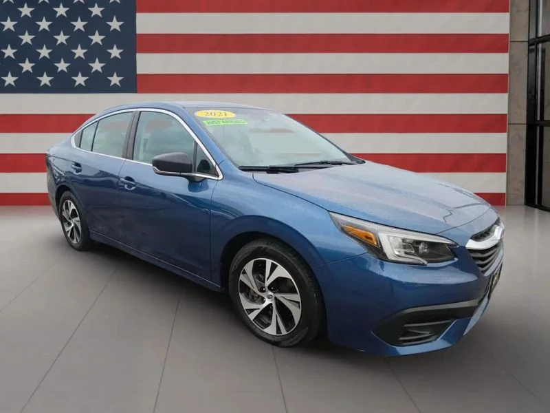 Used 2021 Blue Subaru Sedan 4D AWD 2.5L H4 image 10