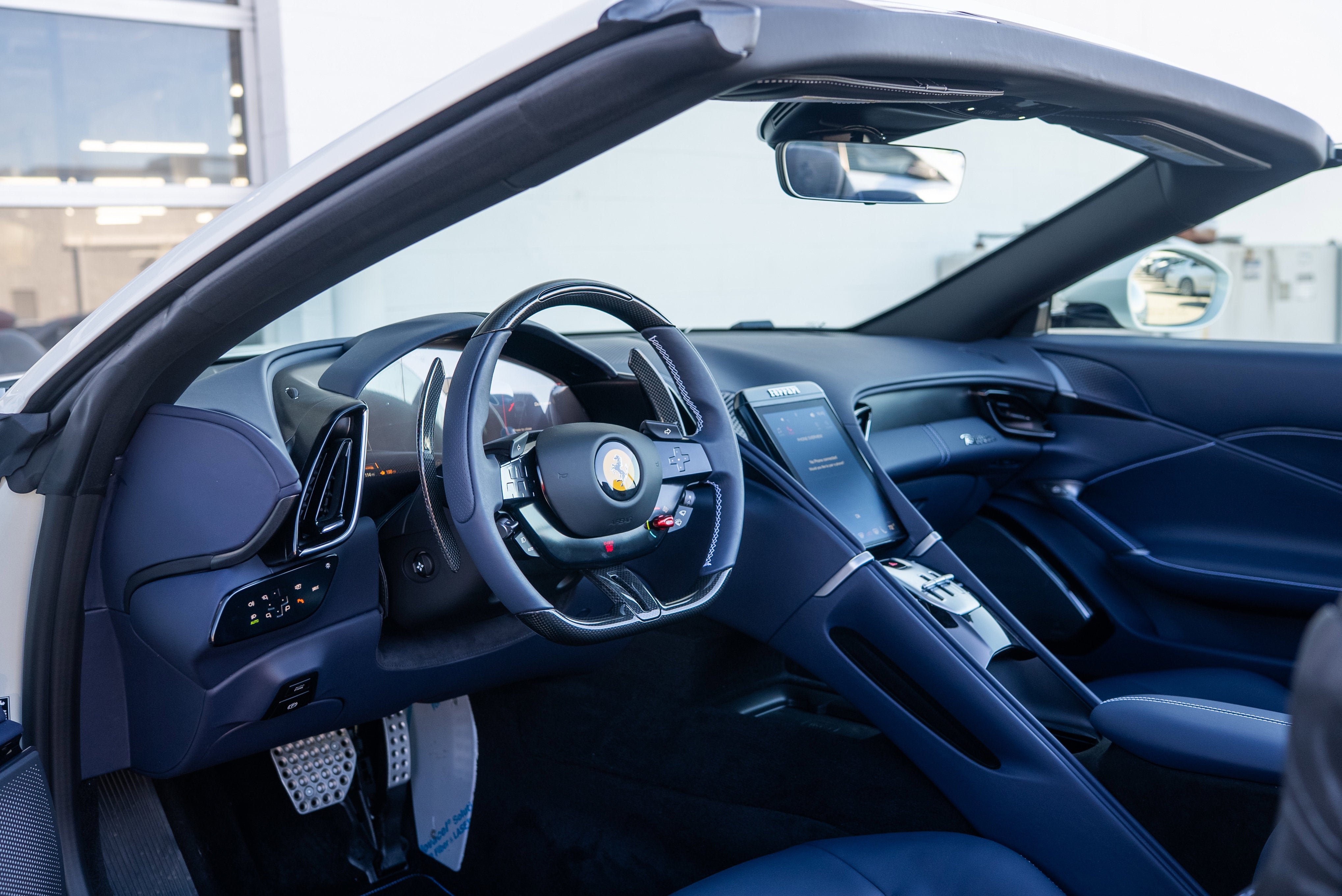 Certified Used 2025 Bianco Italia Ferrari Convertible image 16