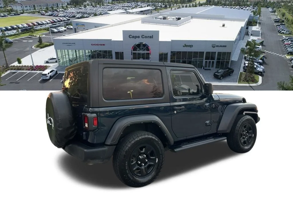 Certified Used 2025 Blue Jeep Sport image 5
