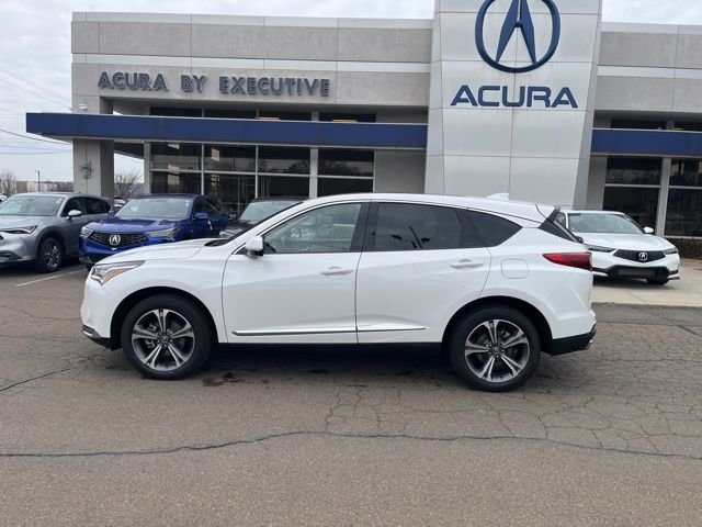 Used 2023 Platinum White Pearl Acura Advance Package image 3